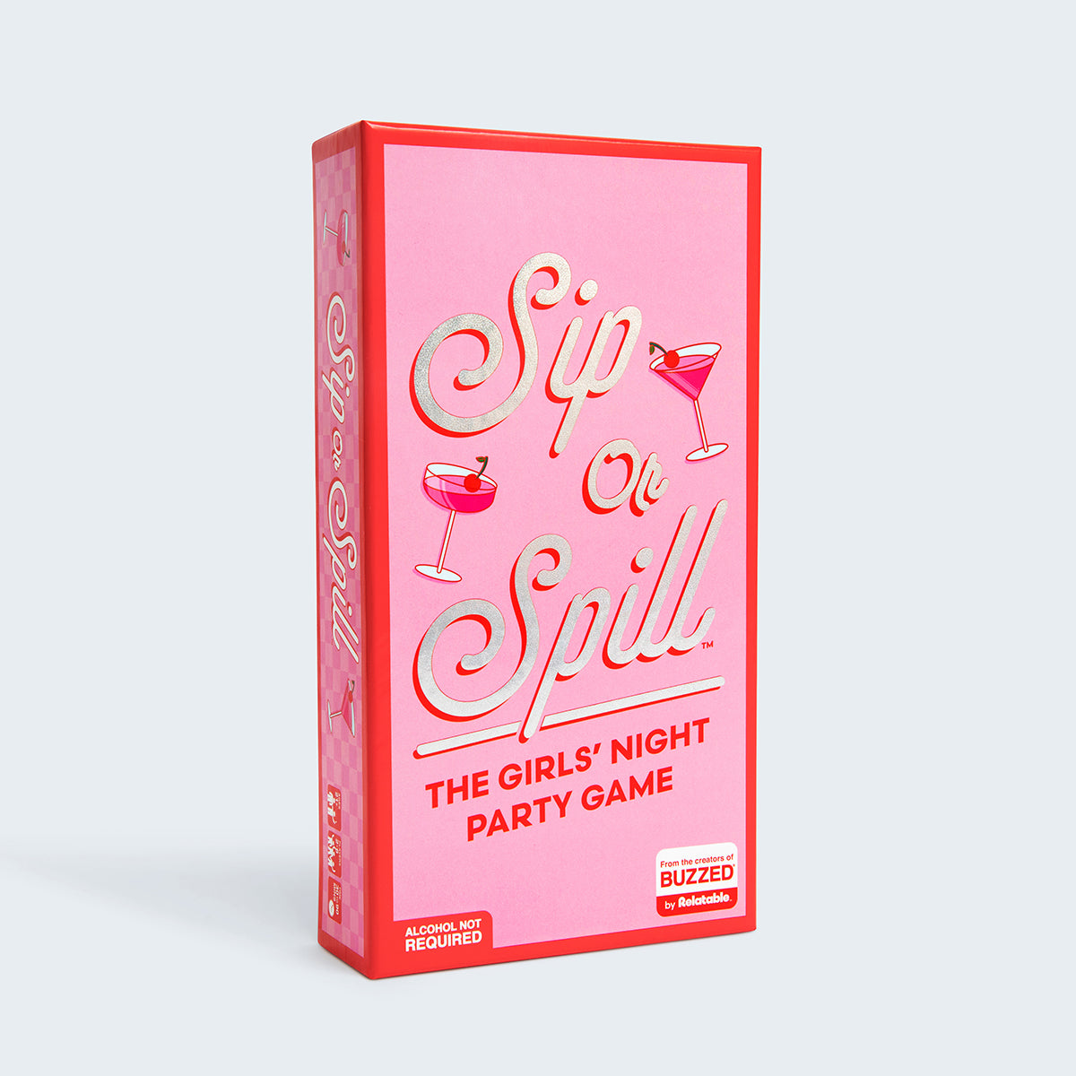 Sip or Spill: The Ultimate Girls' Night Game - Board Game Thẻ Bài Drinking Game Cho Nữ - Relatable - Hình ảnh sản phẩm