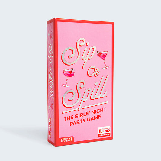 Sip or Spill: The Ultimate Girls' Night Game - Board Game Thẻ Bài Drinking Game Cho Nữ - Relatable - Hình ảnh sản phẩm