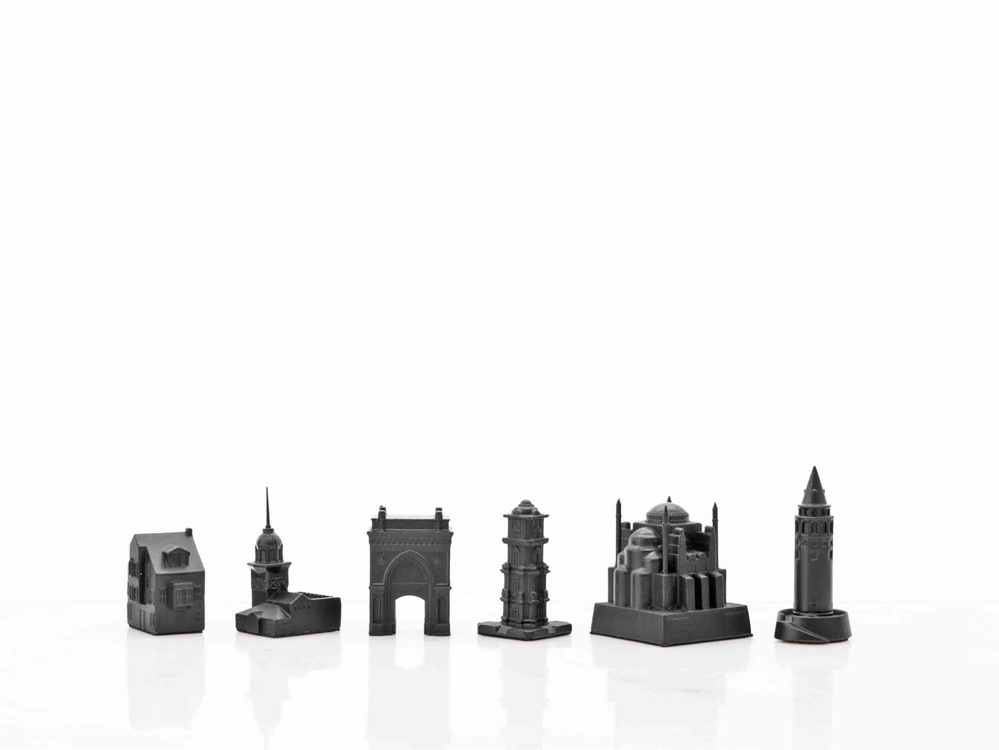 Stainless Steel Istanbul Edition | Bộ Cờ Vua Kiến Trúc Thép Không Gỉ | Skyline Chess Skyline Chess - ảnh 1 - Board games kinh