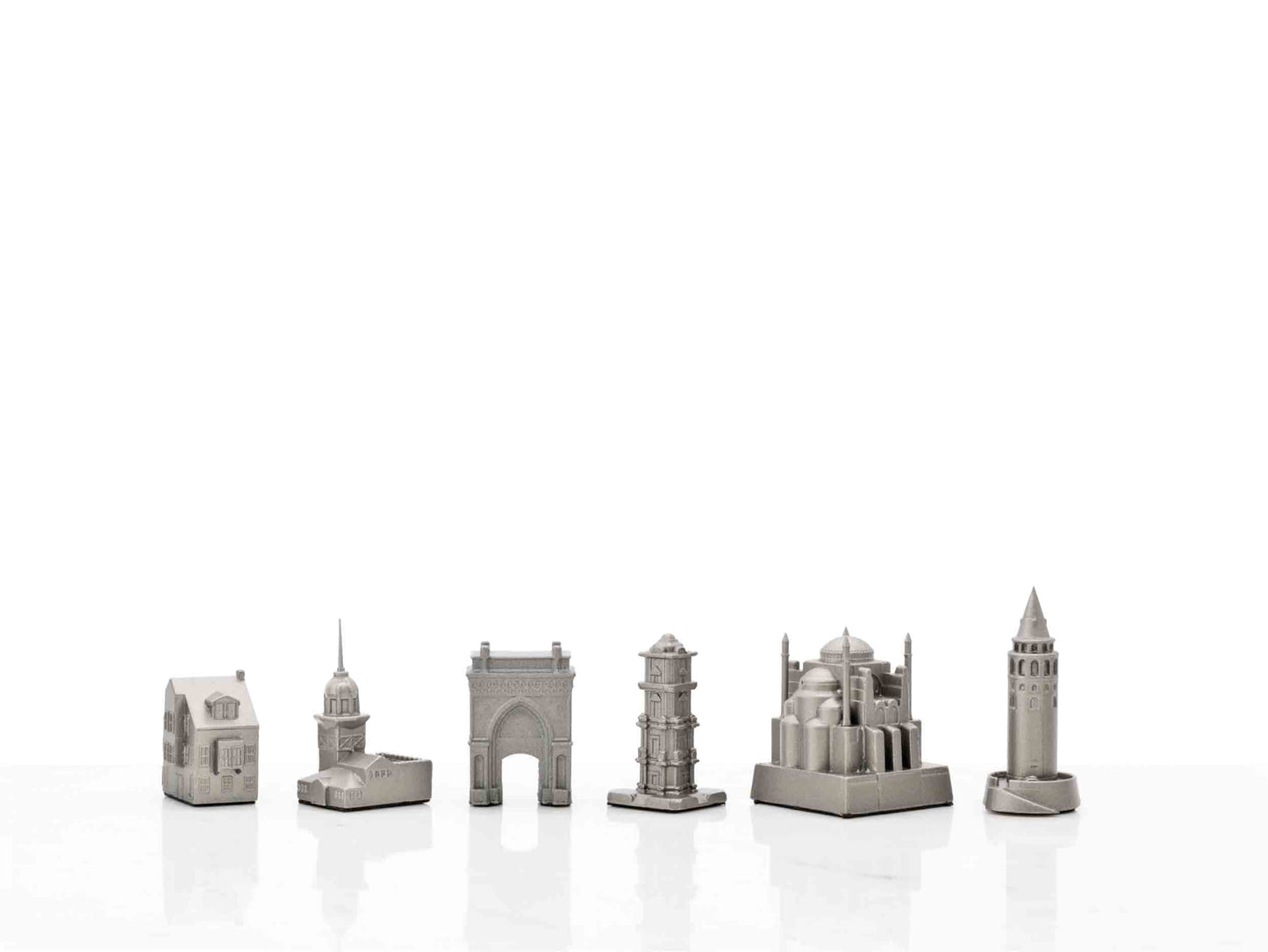 Stainless Steel Istanbul Edition | Bộ Cờ Vua Kiến Trúc Thép Không Gỉ | Skyline Chess - Hình ảnh bổ sung 7