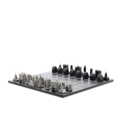 Stainless Steel Istanbul Edition | Bộ Cờ Vua Kiến Trúc Thép Không Gỉ | Skyline Chess - Hình ảnh sản phẩm