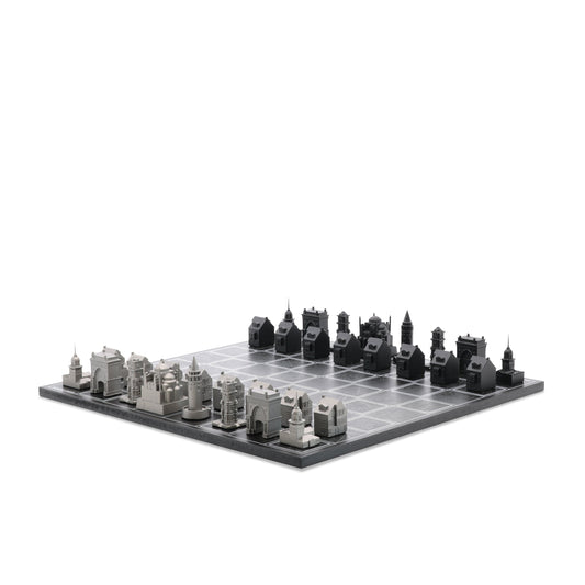 Stainless Steel Istanbul Edition | Bộ Cờ Vua Kiến Trúc Thép Không Gỉ | Skyline Chess - Hình ảnh sản phẩm