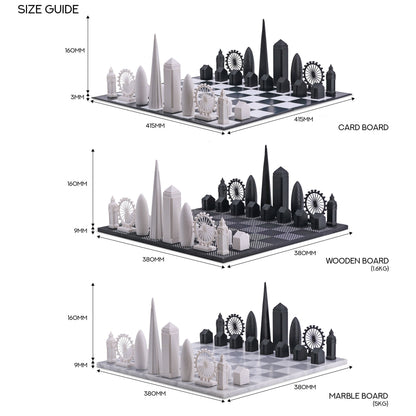 The London Edition - Bộ Cờ Vua Kiến Trúc Thành Phố Cao Cấp - Skyline Chess Skyline Chess - ảnh 1 - Cờ vua