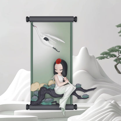 SLEEP CHINESE SCROLLS - Mô hình Blind Box (Art Toy) - 52TOYS