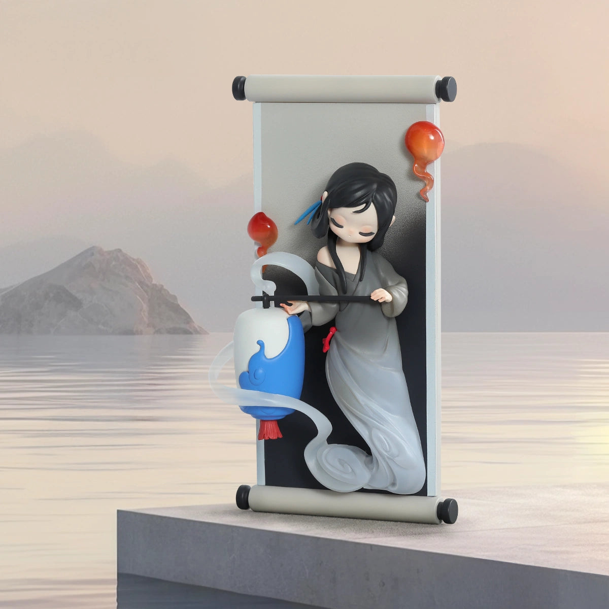 SLEEP CHINESE SCROLLS - Mô hình Blind Box (Art Toy) - 52TOYS