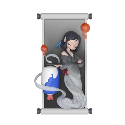 SLEEP CHINESE SCROLLS - Mô hình Blind Box (Art Toy) - 52TOYS