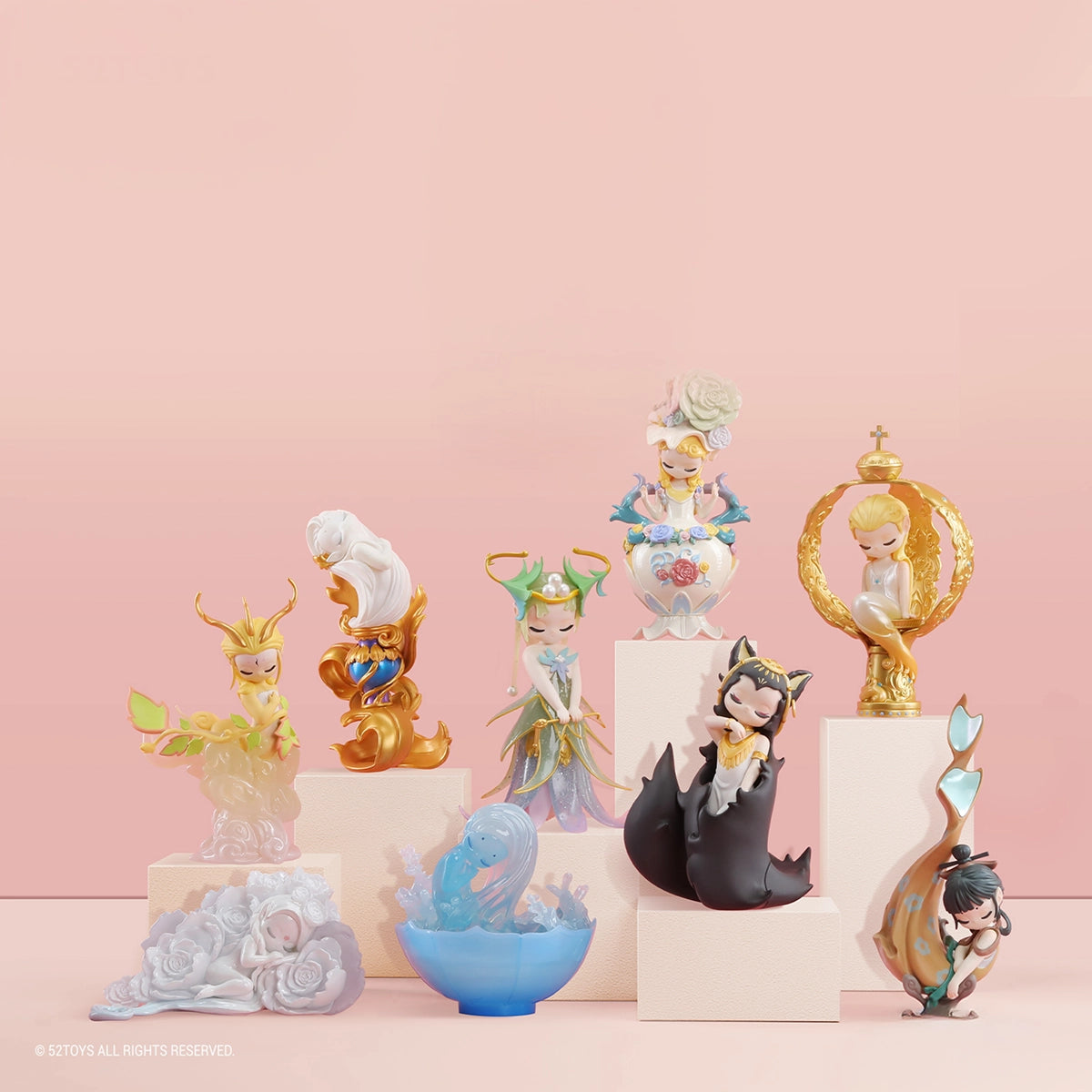 SLEEP THE TREASURE GALLERY - Mô hình Blind Box Art Toy - 52TOYS