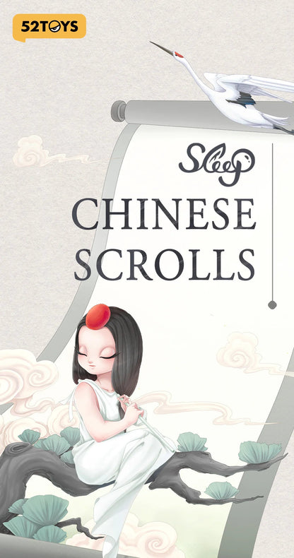 SLEEP CHINESE SCROLLS - Mô hình Blind Box (Art Toy) - 52TOYS