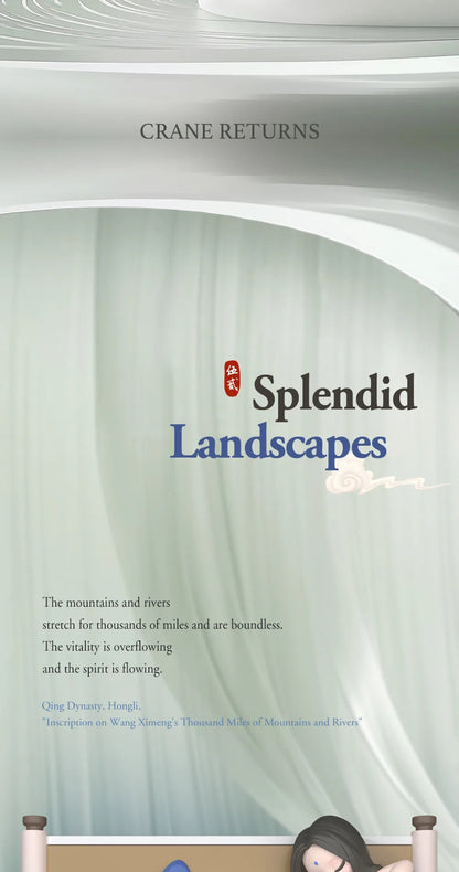 SLEEP CHINESE SCROLLS - Mô hình Blind Box (Art Toy) - 52TOYS