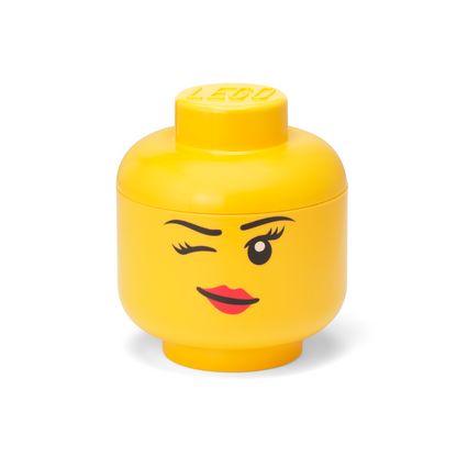 LEGO Storage Head Winking - Small | Hộp đựng đồ đầu LEGO Nháy mắt | LEGO - Hình ảnh chi tiết 2