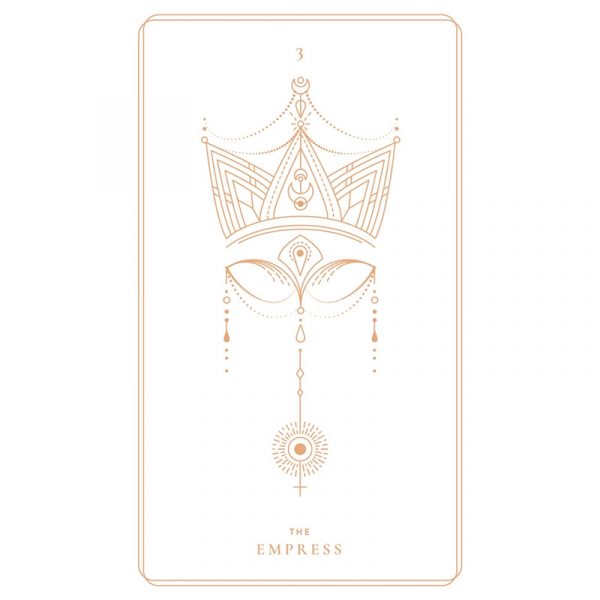 Bộ Bài Soul Cards Tarot (White Dahlia) - Phiên Bản Màu Hoa Thược Dược Trắng