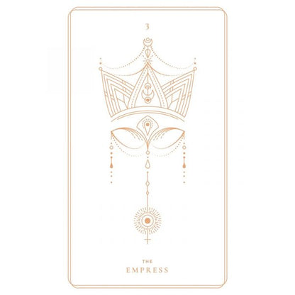 Bộ Bài Soul Cards Tarot (White Dahlia) - Phiên Bản Màu Hoa Thược Dược Trắng