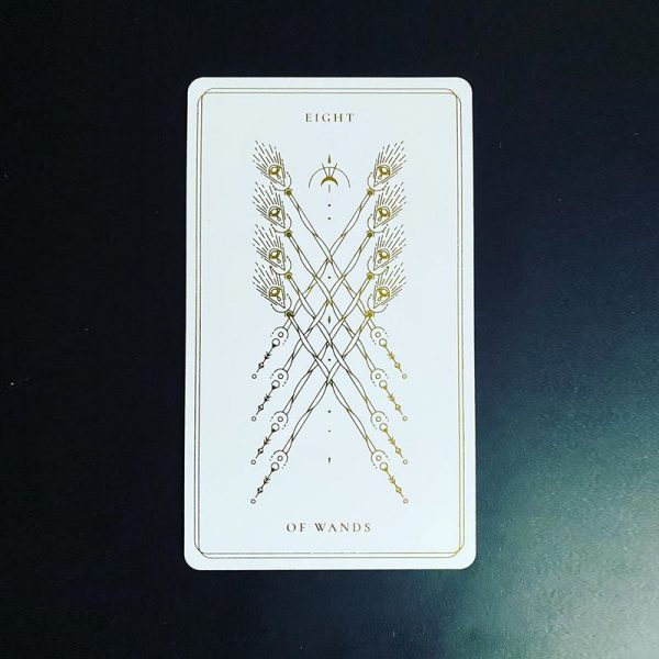 Bộ Bài Soul Cards Tarot (White Dahlia) - Phiên Bản Màu Hoa Thược Dược Trắng