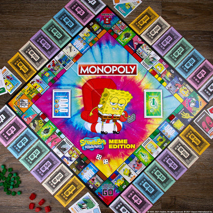 MONOPOLY®: SpongeBob SquarePants Meme Edition - Cờ Tỷ Phú Meme - The Op Games