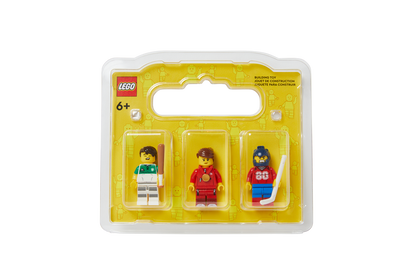 Sports Fan Minifigures 3-Pack - Bộ 3 Nhân Vật Minifigure Thể Thao LEGO - Hình ảnh sản phẩm