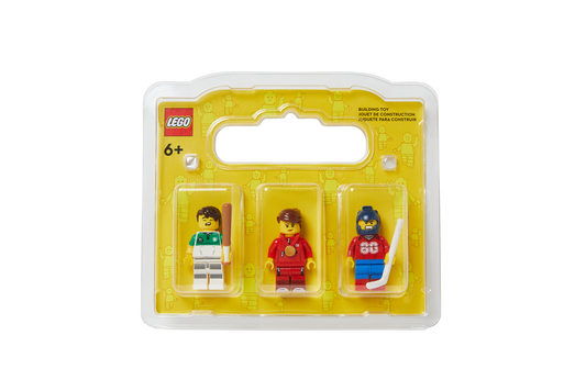 Sports Fan Minifigures 3-Pack - Bộ 3 Nhân Vật Minifigure Thể Thao LEGO - Hình ảnh sản phẩm