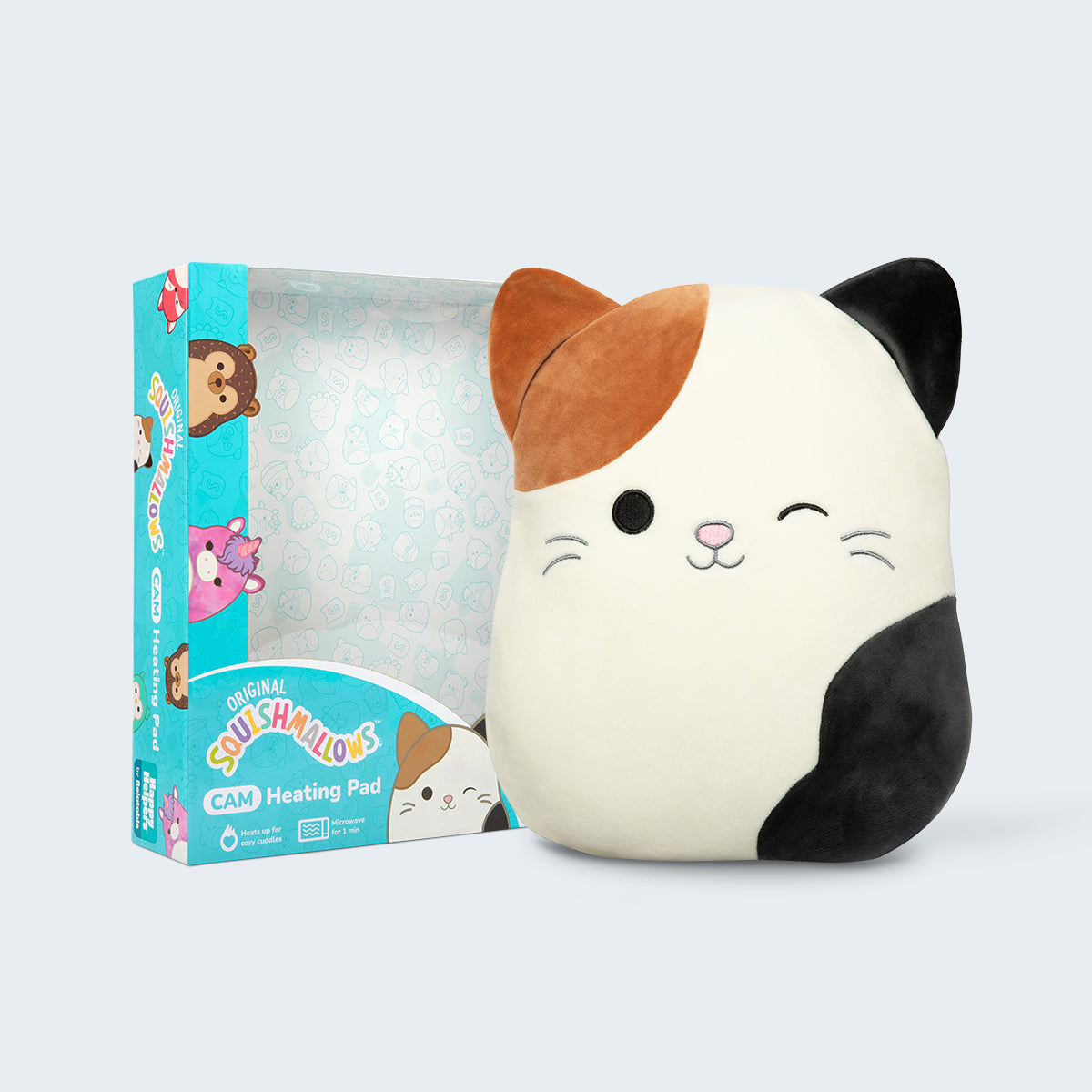 Squishmallows Cam Heating Pad - Đệm Sưởi Giảm Đau Bụng Kinh & Thư Giãn - Relatable - Hình ảnh sản phẩm