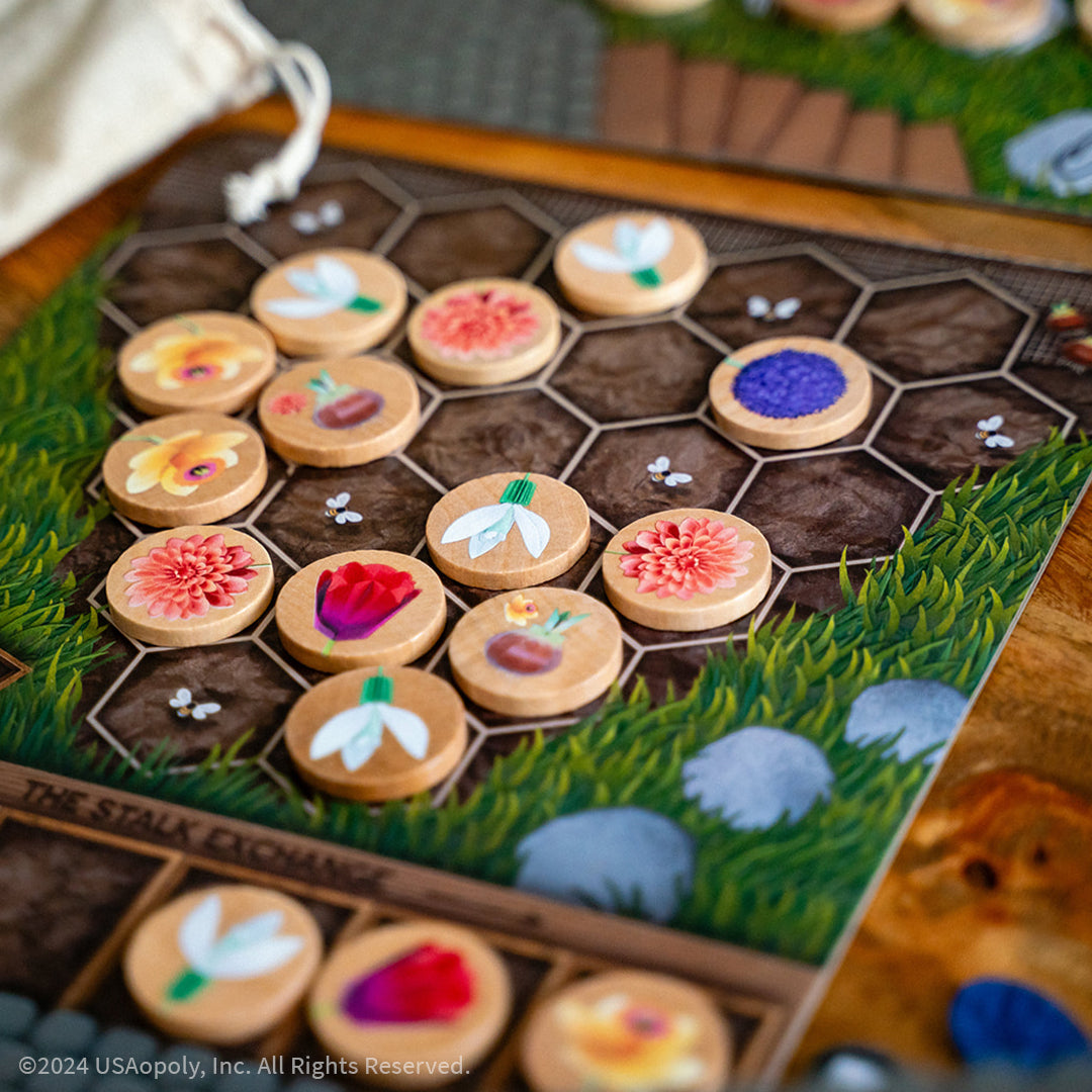 Stalk Exchange - Board Game Chiến Thuật Đầu Tư Thị Trường Hoa - The Op Games