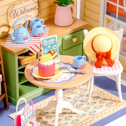 Rolife Sunshine Sip Porch Mini Super Creator DIY Miniature House DWS07B - Mô hình nhà gỗ DIY thu nhỏ - Rolife