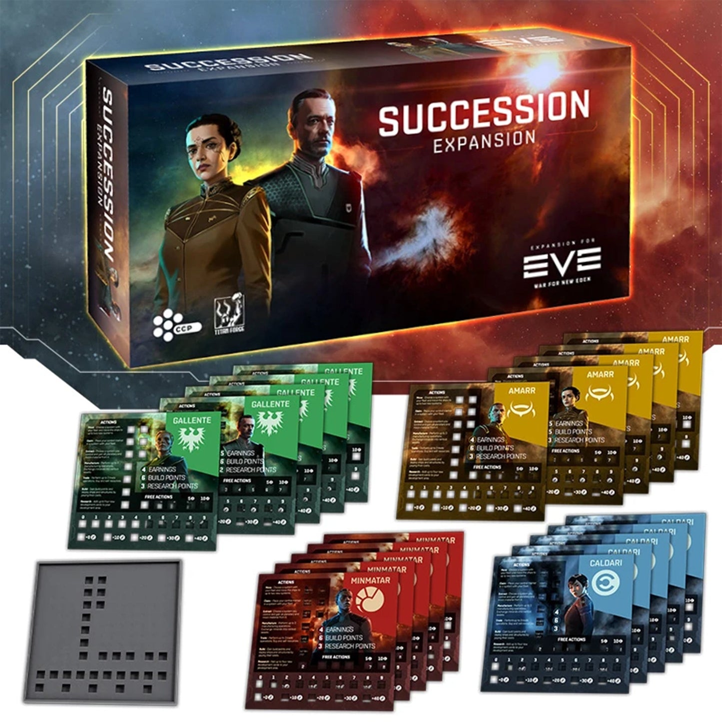EVE: War for New Eden - Succession Expansion - Bản mở rộng trò chơi chiến thuật - Rebel