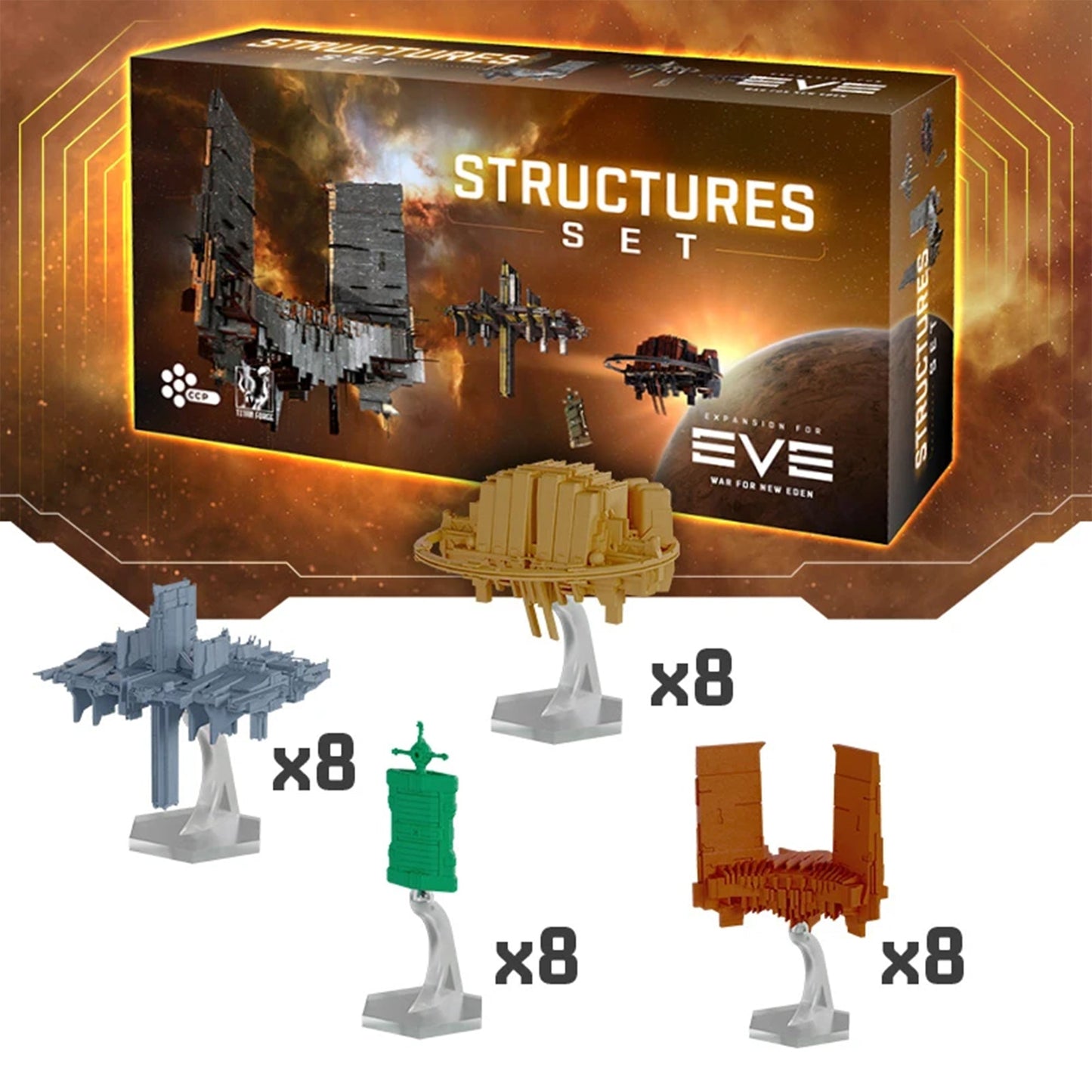 EVE: War for New Eden - Structures Set - Bộ mô hình kiến trúc mở rộng - Rebel