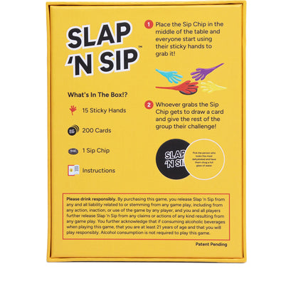 Slap 'N Sip Party Game - Trò Chơi Tiệc Tùng & Drinking Game - Thrilly Games
