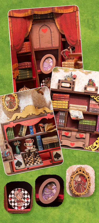 Rolife Fall into Wonder DIY Book Nook Shelf Insert TGB12 - Mô hình gỗ 3D tự lắp ráp - Rolife