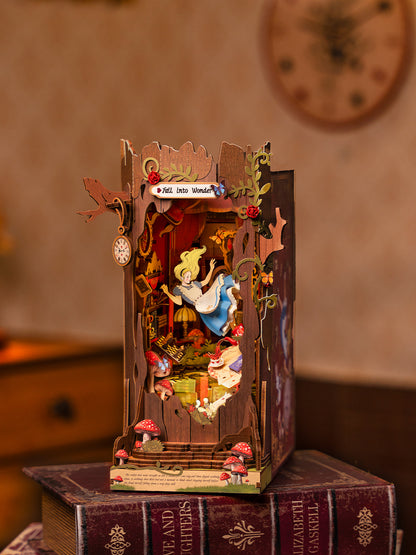 Rolife Fall into Wonder DIY Book Nook Shelf Insert TGB12 - Mô hình gỗ 3D tự lắp ráp - Rolife