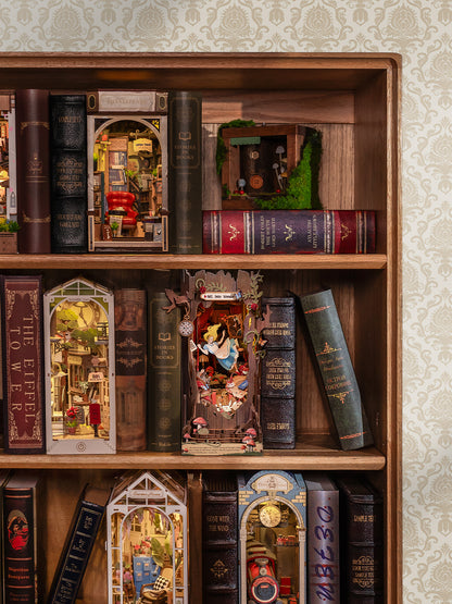 Rolife Fall into Wonder DIY Book Nook Shelf Insert TGB12 - Mô hình gỗ 3D tự lắp ráp - Rolife