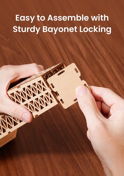 Rolife 3D Wooden Puzzle - Eiffel Tower Plus TGC02 - Mô hình gỗ lắp ráp 3D - Rolife