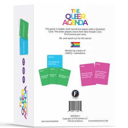 The Queer Agenda: Base Pack - Board Game Thẻ Bài Tiệc Tùng - Fitz Games