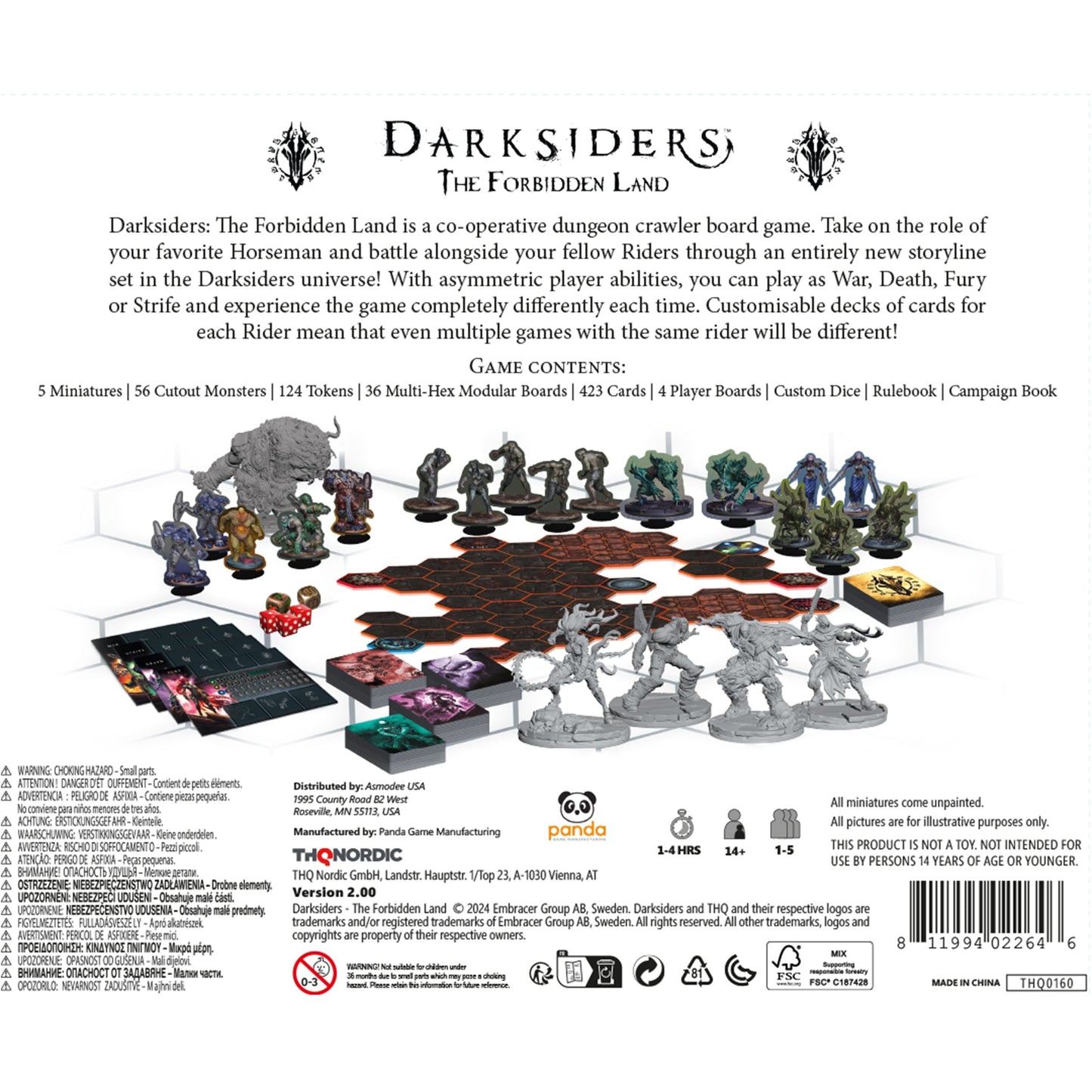 Darksiders: The Forbidden Land Board Game - Trò chơi Dungeon Crawler Chiến thuật - THQ Nordic - Hình ảnh chi tiết 2
