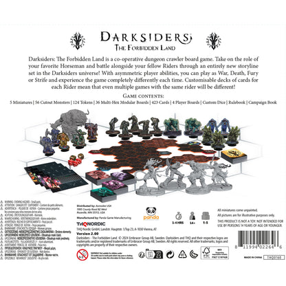 Darksiders: The Forbidden Land Board Game - Trò chơi Dungeon Crawler Chiến thuật - THQ Nordic - Hình ảnh chi tiết 2