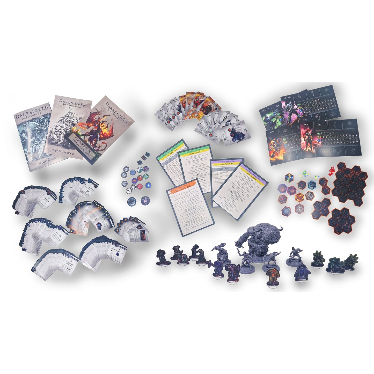 Darksiders: The Forbidden Land Board Game - Trò chơi Dungeon Crawler Chiến thuật - THQ Nordic - Góc nhìn khác 3