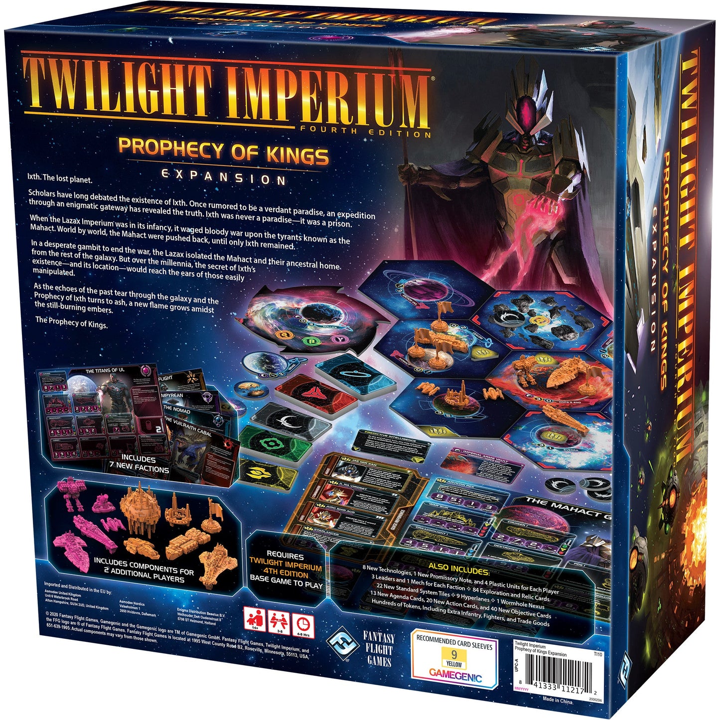 Twilight Imperium 4th Edition Prophecy of Kings Board Game Expansion - Bản Mở Rộng Board Game Chiến Thuật - Fantasy Flight Games