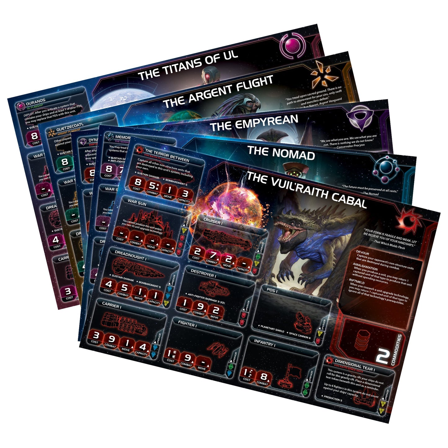 Twilight Imperium 4th Edition Prophecy of Kings Board Game Expansion - Bản Mở Rộng Board Game Chiến Thuật - Fantasy Flight Games