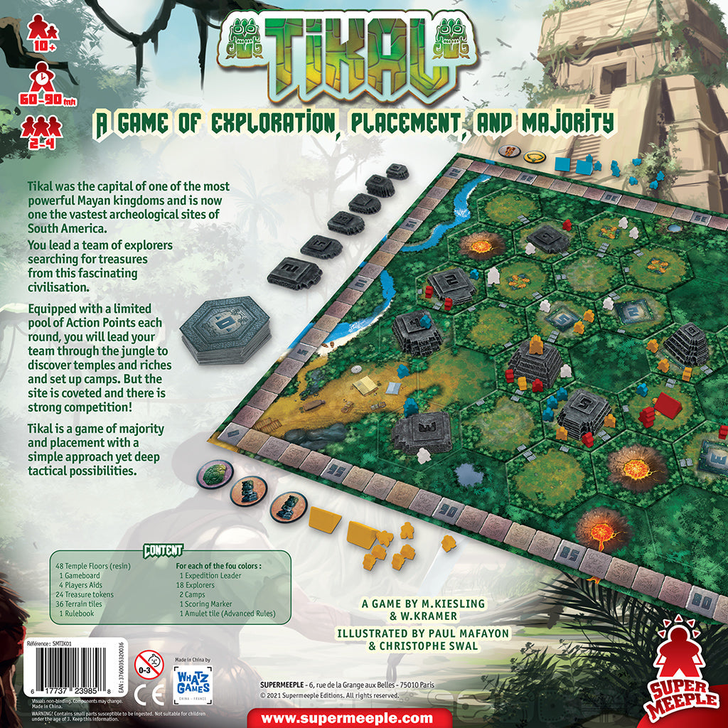 Tikal - Board Game Chiến Thuật Đặt Ô - Super Meeple - Góc nhìn khác 3