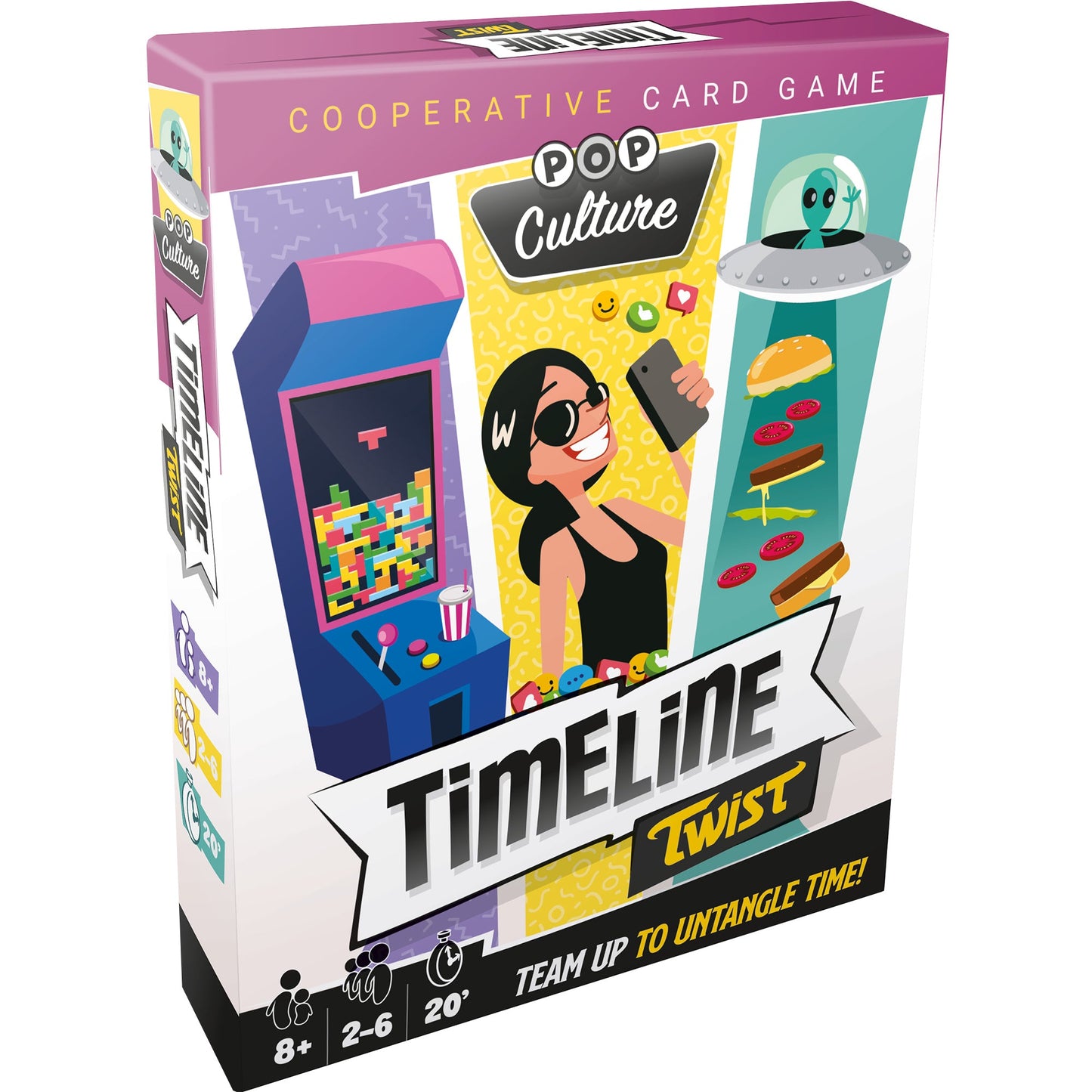 Timeline Twist Pop Culture Edition - Board Game Thẻ Bài Văn Hóa Đại Chúng - Zygomatic - Hình ảnh sản phẩm