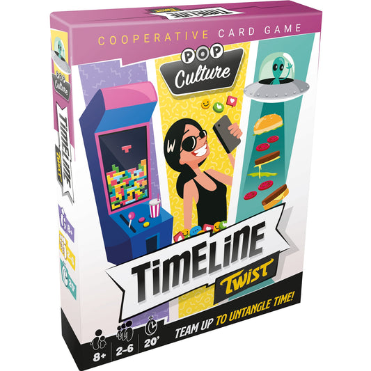 Timeline Twist Pop Culture Edition - Board Game Thẻ Bài Văn Hóa Đại Chúng - Zygomatic - Hình ảnh sản phẩm