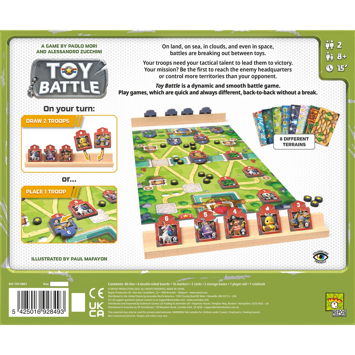 Board Game Toy Battle - Cuộc Chiến Đồ Chơi