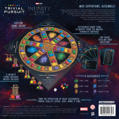 TRIVIAL PURSUIT®: Marvel Cinematic Universe Ultimate Edition - Board Game Đố Vui Marvel - The Op Games