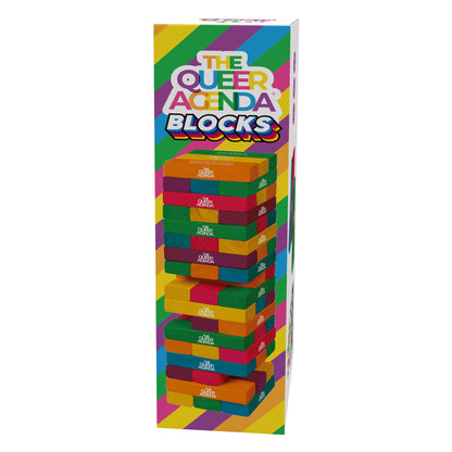 The Queer Agenda - BLOCKS! - Trò Chơi Rút Gỗ Pride - Fitz Games