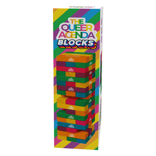 The Queer Agenda - BLOCKS! - Trò Chơi Rút Gỗ Pride - Fitz Games