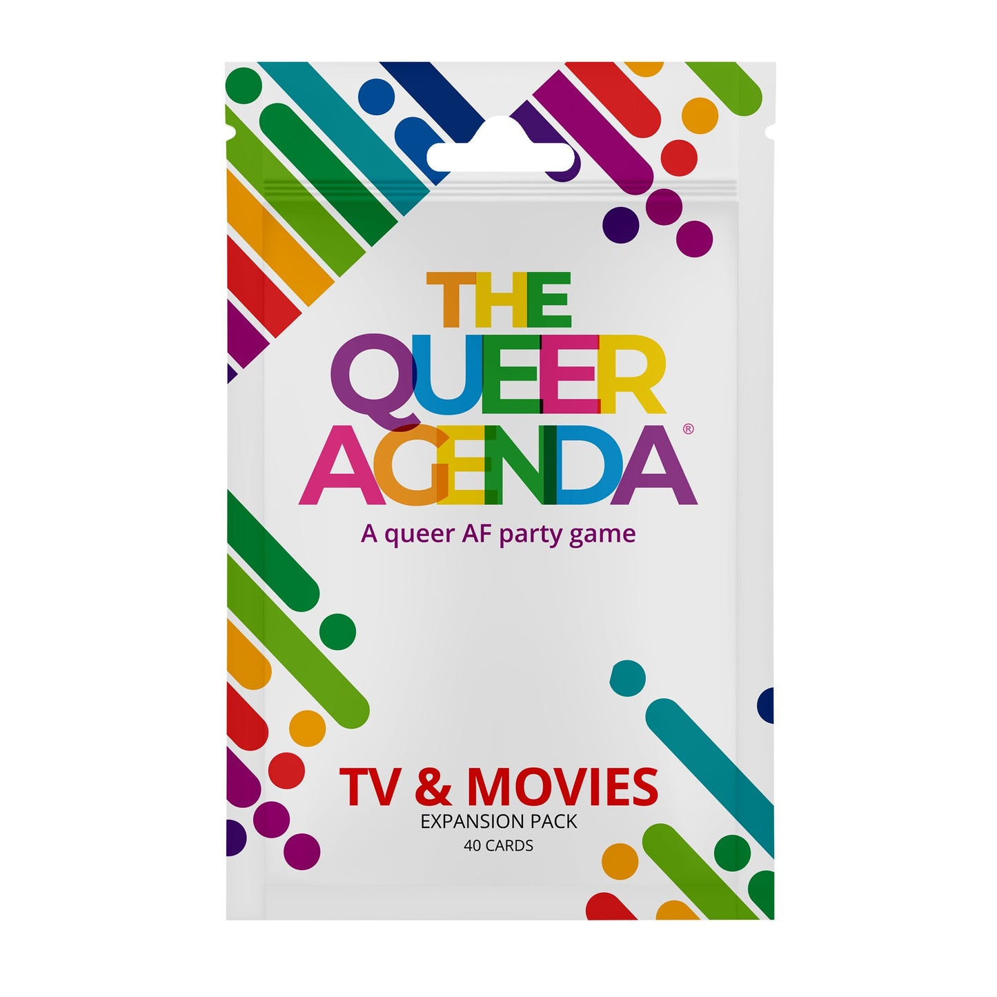 The Queer Agenda - TV & Movies | Bộ Mở Rộng Board Game Thẻ Bài Tiệc Tùng | Fitz Games