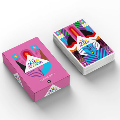 The Queer Agenda - Playing Cards - Bộ bài Tây LGBTQ+ nghệ thuật - Fitz Games