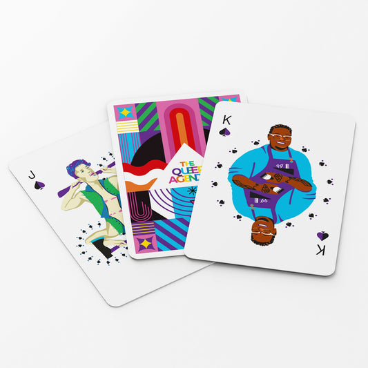 The Queer Agenda - Playing Cards - Bộ bài Tây LGBTQ+ nghệ thuật - Fitz Games