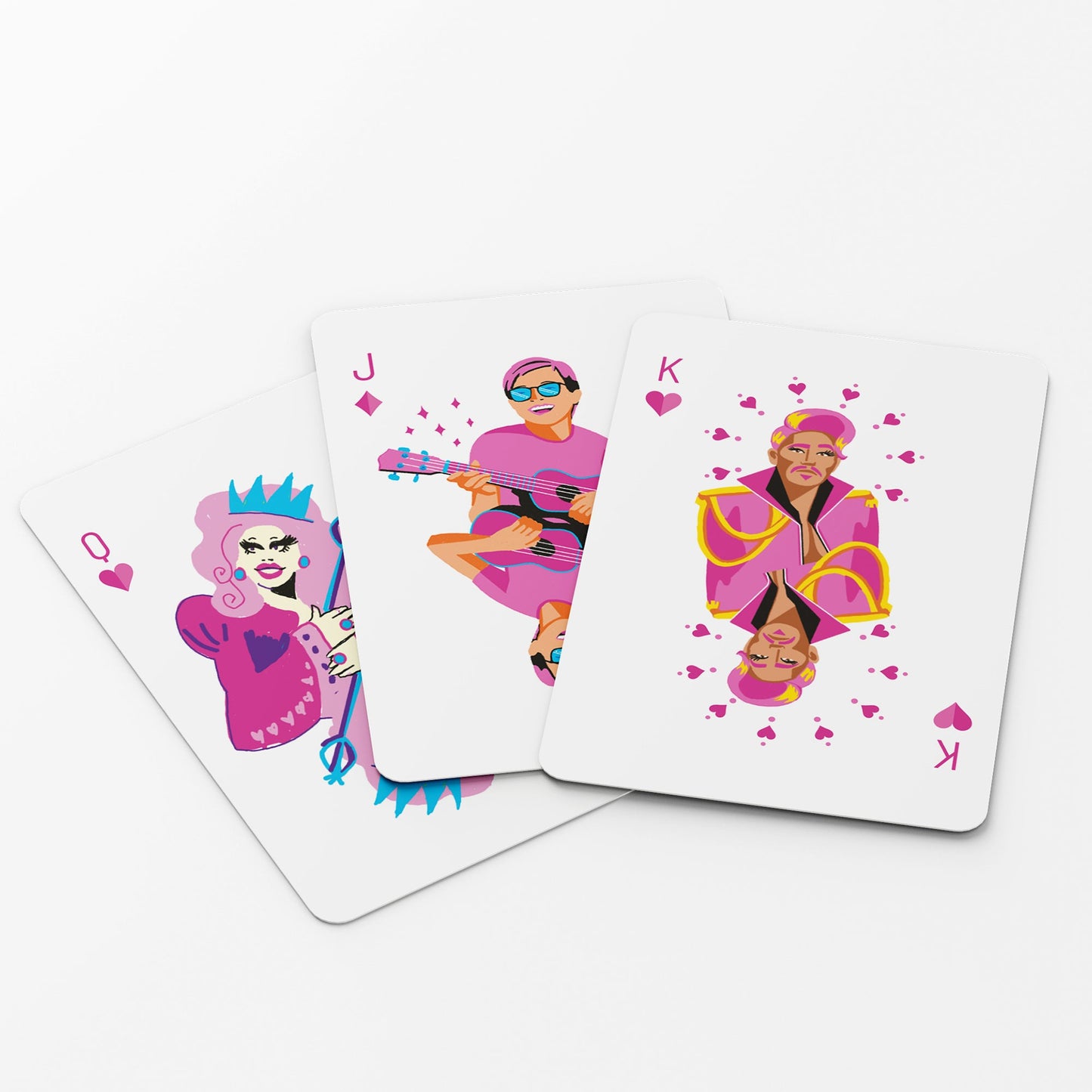 The Queer Agenda - Playing Cards - Bộ bài Tây LGBTQ+ nghệ thuật - Fitz Games
