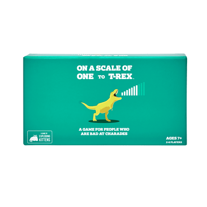On a Scale of One to T-Rex - Trò chơi thẻ bài tiệc tùng - Exploding Kittens