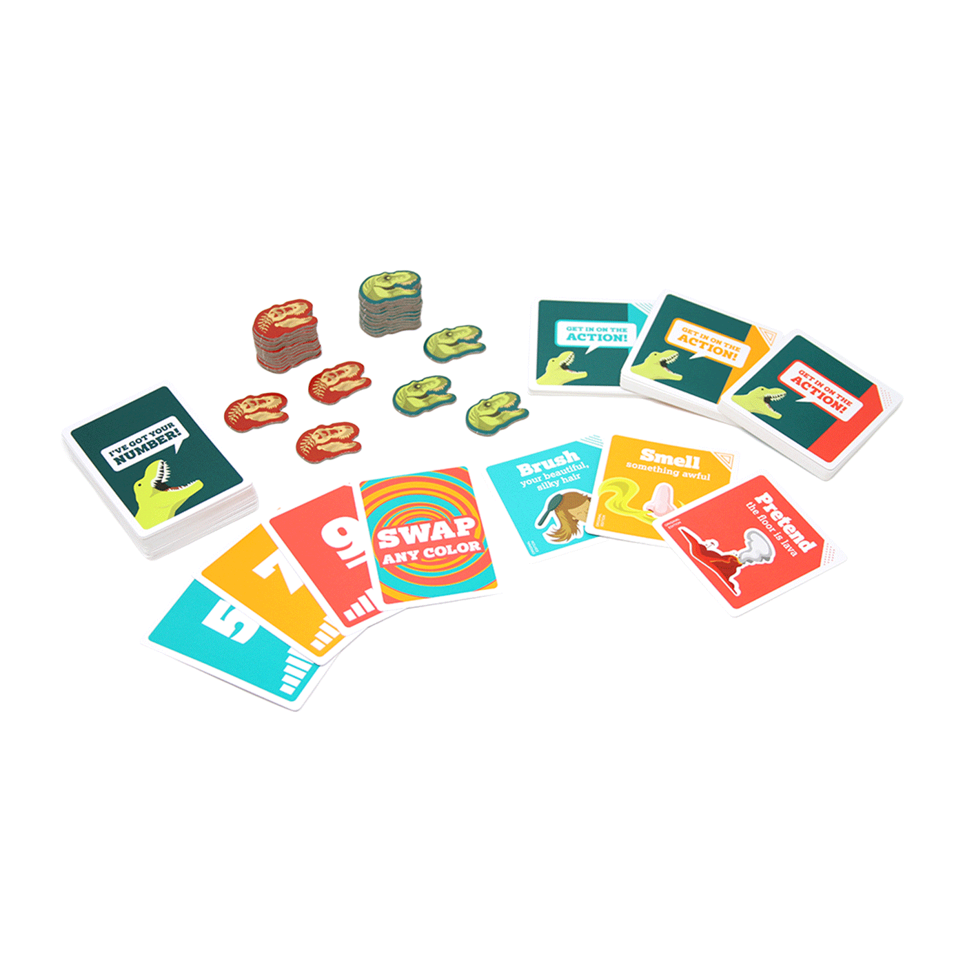 On a Scale of One to T-Rex - Trò chơi thẻ bài tiệc tùng - Exploding Kittens