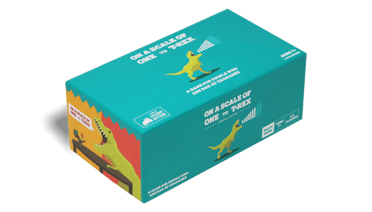 On a Scale of One to T-Rex - Trò chơi thẻ bài tiệc tùng - Exploding Kittens